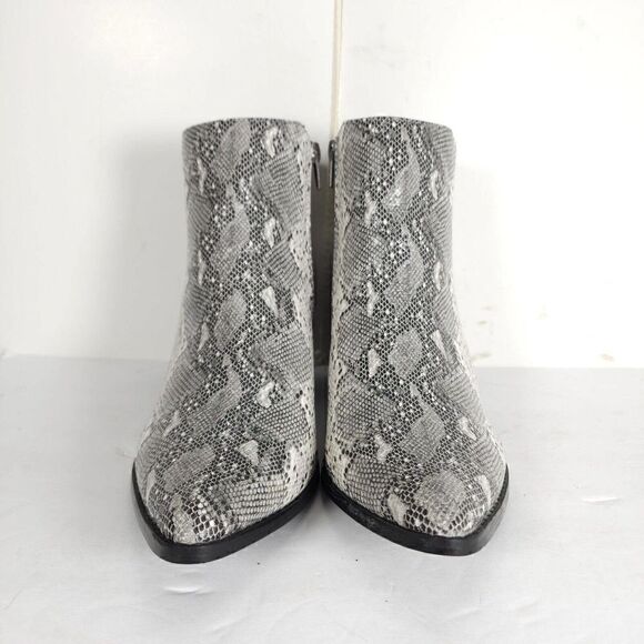 Coconuts by Matisse Women's Astoria US 8, 5M Gray Snake Skin Ankle Booties Boots - Picture 4 of 12